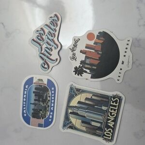 Los Angeles Sticker Set - Multicolor